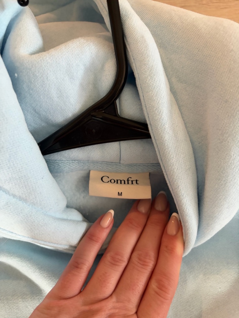 Comfrt Light Blue Hoodie & Sweatpants Set - Picture 5 of 6